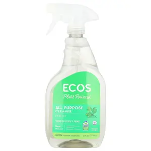 Earth Friendly Products Ecos®, Plant Powered All Purpose Cleaner, Parsley, 22 fl oz (650 ml)