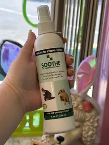 Soothe Spray for Dogs - Gentle Relief for Itchy Red Irritated Skin - 8 oz Concentrated Formula - Quick Comfort Solution
