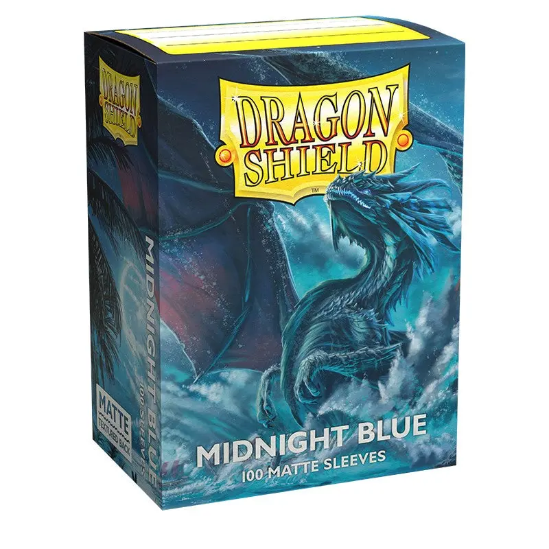 Dragon Shield 100ct Box - Matte Midnight Blue