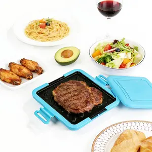 Silicone Sandwich Maker, Microwave Press Toastie, Reusable Bag, Grilled Cheese Panini, Breakfast Tiktok Viral, Kitchen Gadget, Lunch Box Essential, Bbq Kitchen Gadgets