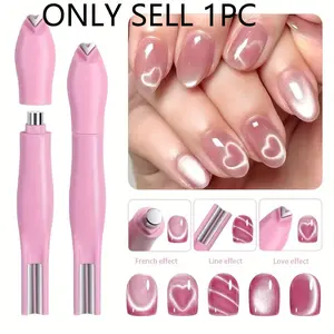 1 multi-functional magnetic cat's eye manicure tool, women's only, user-friendly, durable material, ideal manicure set, a great gift for beauty lovers