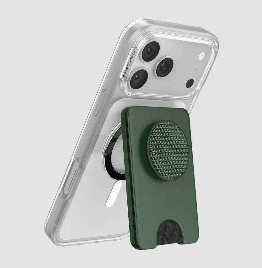 popsockets Knurl Forrest  MagSafe Kick-Out PopWallet+ & Stand