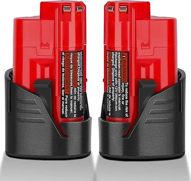 【DealsForYouDays】2/4 PCS 3.0Ah 12V Lithium Battery Compatible with m-12V Battery, Compatible for M-12 Batteries 12 Volt Cordless Tools 48-11-2401 48-11-2412 48-11-2411 48-11-2420 48-11-2440