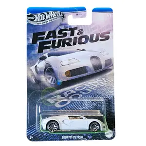 Hot Wheels Fast & Furious Silver Series – Bugatti Veyron (White)