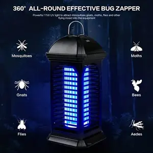 Xtreme Electric Mosquito Killer with LED Light. 110V Powerful Effective Insect Zapper. Electric Fly Repellent.