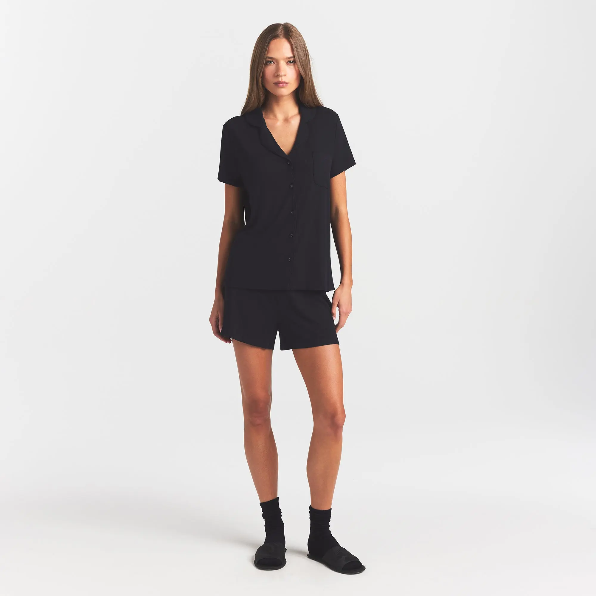 SKIMS SOFT LOUNGE SHORT SLEEP SET