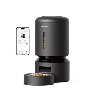 PETLIBRO Smart Pet Feeder 5G WiFi, Control Timed Feeding Food, Storage for Cats Dogs and Pets, cat feeder, food dispenser, automatic pet feeder, wifi feeder, cat supplies,