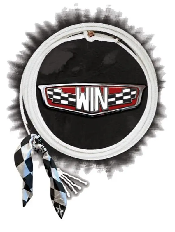 Win Breakaway Rope for Team Roping, White, X-Soft