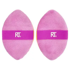 Real Techniques Miracle 2-in-1 Powder Puff Duo, 2 Pack