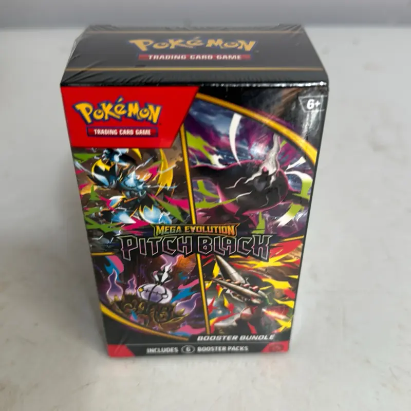 BOOSTER BUNDLE BOOSTER PACH 113 INCLUDES 6 Pokemon TCG ME05 Pitch Black Booster Bundle Sealed New