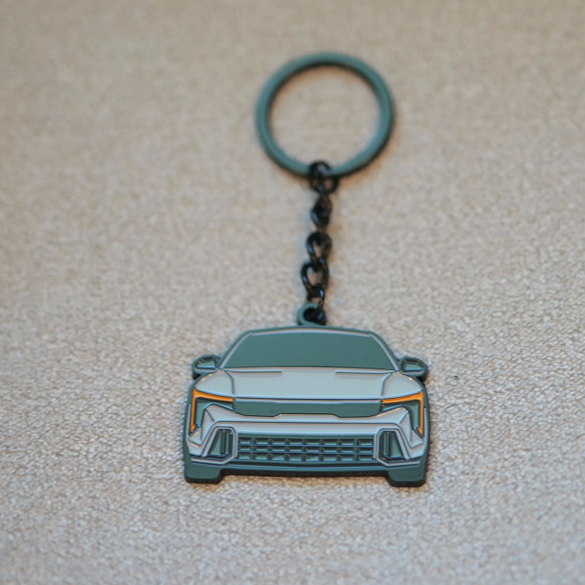 K4 Molded Keychain – Premium Metal Keychain for Kia K4 Owners – Durable, Sleek Design – Perfect Fit for Kia K4 Keys