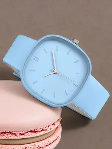 Ins minimalist style girl's fashionable square minimalist watch with high aesthetic value for middle and high school students, quartz women's watch