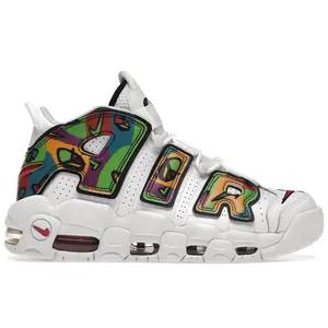 Nike Men's Air More Uptempo Peace, Love, Swoosh Basketball Shoes, from StockX