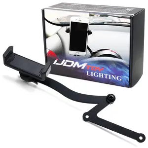 iJDMTOY Behind Tachometer Mount Smart Phone GPS Mounting Holder Kit For Mini Cooper Gen3 F54 F55 F56 F60 (360-Degree Rotatable)