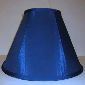 32202 Navy Blue Silk Table Lamp Shade – 6" Top, 14" Bottom, 9" Height