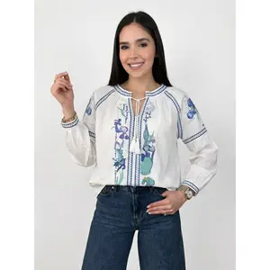 ELEGANCE EMBROIDERY BLOUSE