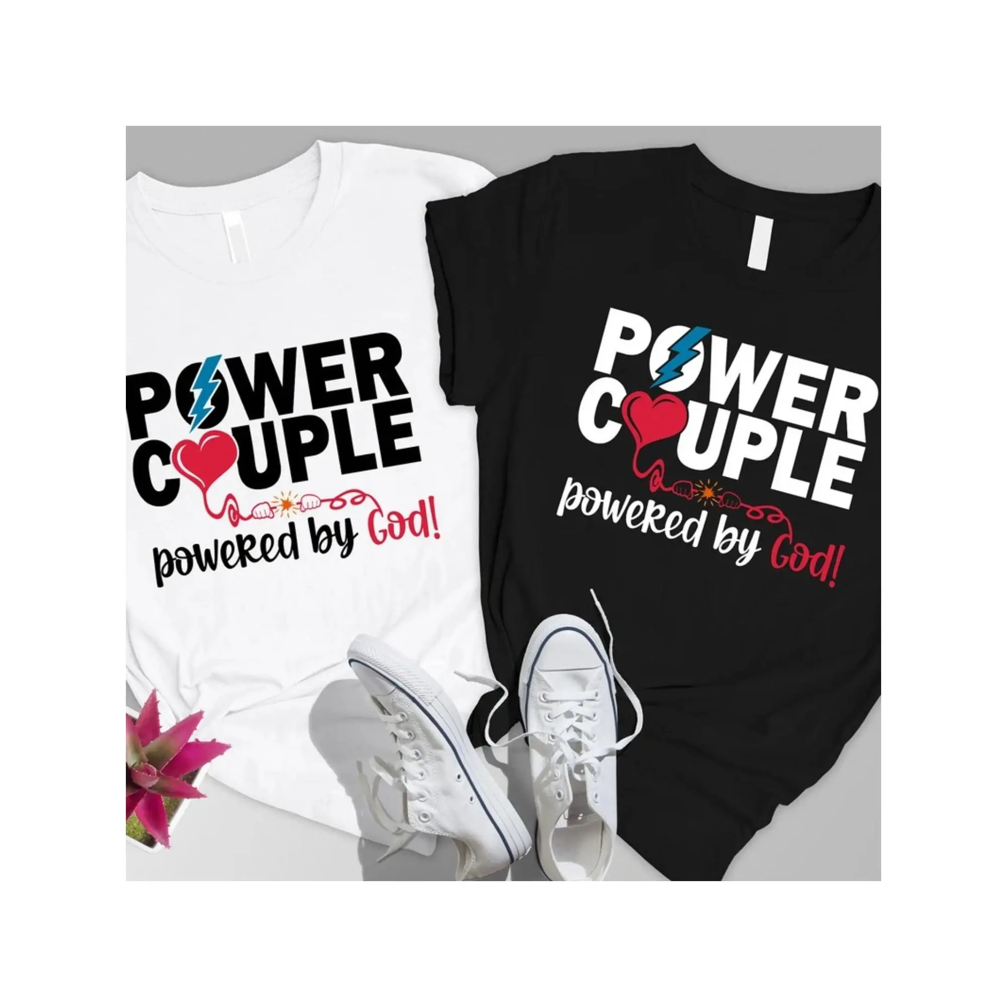 Matching T-Shirts for Couples, Perfect for Valentine'S Day Or Christmas Gifts, Designed for Both Men And Women