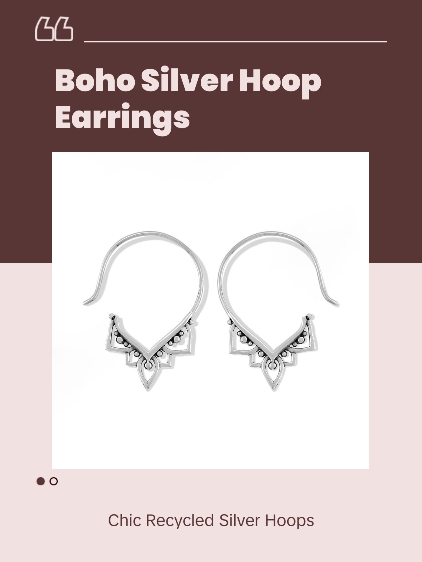 Bohemian Pull Through Hoops