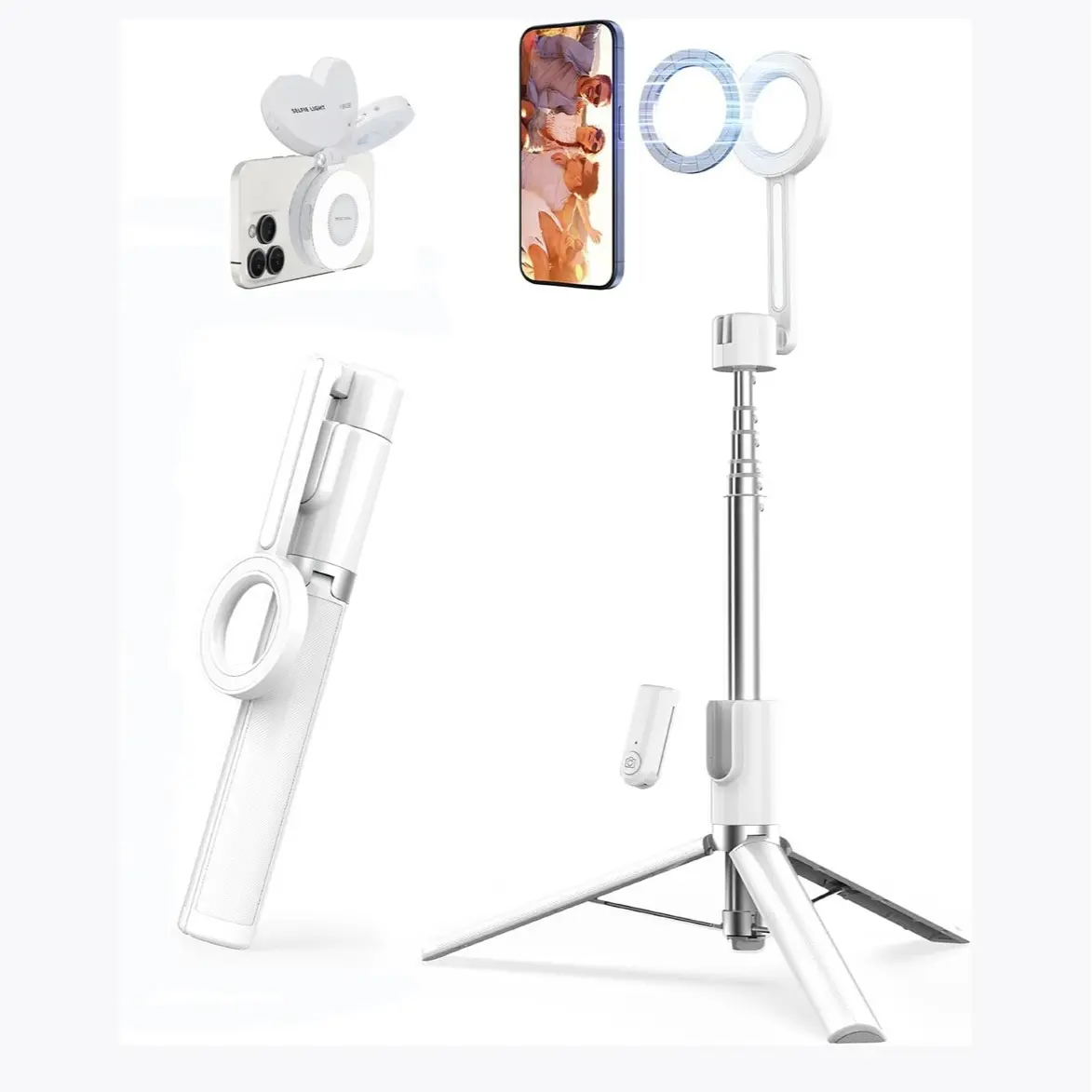 White + Magnetic Light