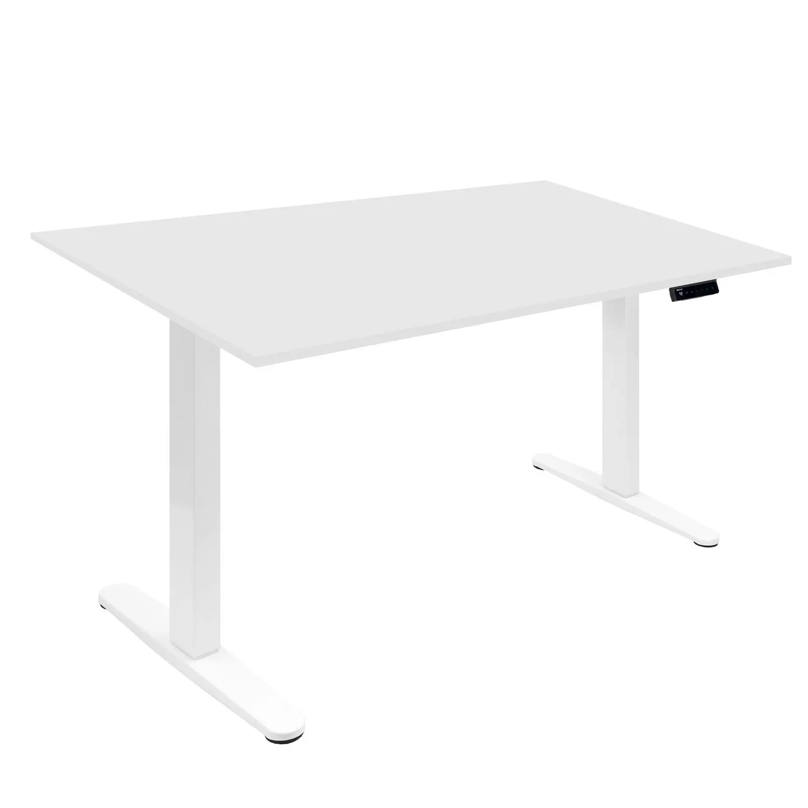 Mount-It! Electric Sit Stand Desk - 48" Wide Rectangular Single Motor Adjustable Height Table, Commercial Office Furniture for Home Office Ideas