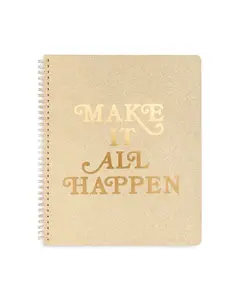 Rough Draft Large Notebook - Make it Happen