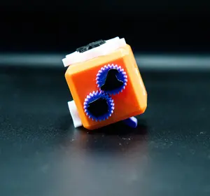 CraftFidgets Spooky Fidget Cube with 5 Unique Sides for Classroom & Work Environment - Versatile Fidget Toy for Focus & Breaks
