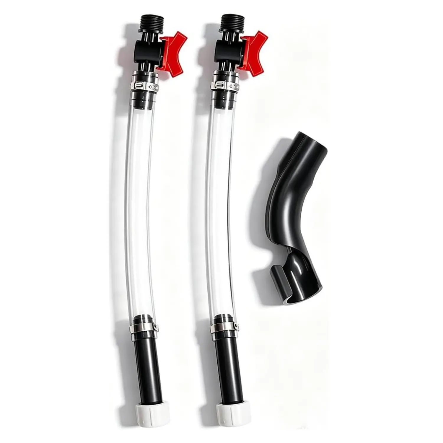 2Pcs Racing Fuel Jug Hose with Ball Valve & 1 Benders,14 Inch Fuel Filler Hose for LC2 Jugs Gas Can Spout Replacement Gas Tank Filler hose Suitable for 5.5 Gallon Vp Jugs - Home Improvement.