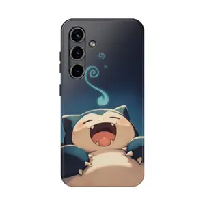 Cute Snorlax Phone Case Sleepy Cartoon for iPhone 17 16 15Pro, 14, 13, 12, 11, 8, XR Mini, Pro Max, Plus Accessories Protection unisex funny