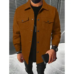 Men's Plus Size Style Jacket Coats, Fashionable Practical Men's Outerwear, Suitable for Any Occasion, Comfortable and StylishGift