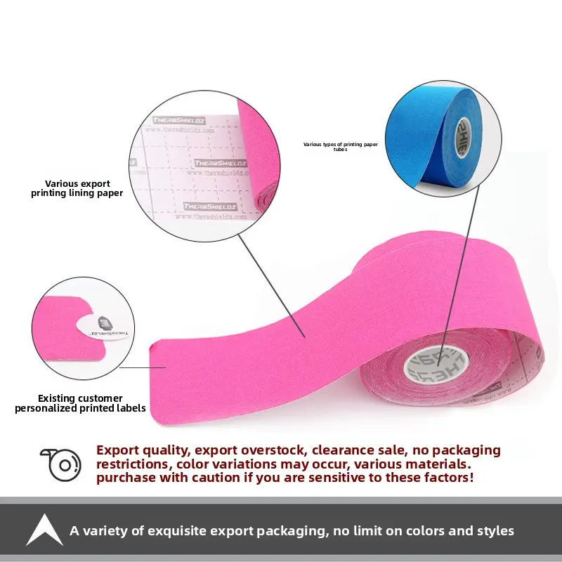Kinesiology tape 5cm, muscle tape, ankle support tape, elbow support sports tape, fitness kinesiology tape