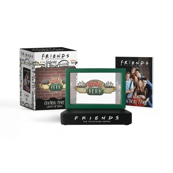 Friends: Central Perk Light-Up Sign [With Book(s)] -- Michelle Morgan - Other