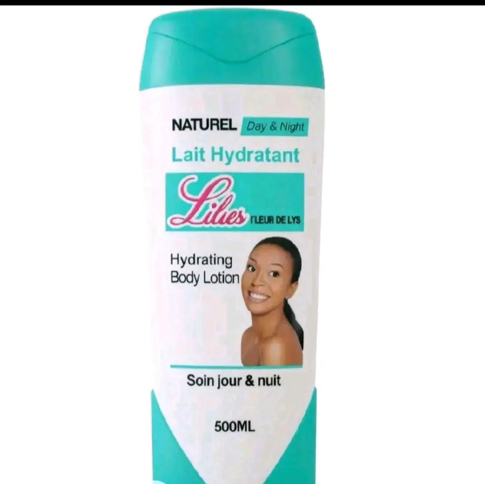 Women's Floral Scented Hydrating Lilies Fleur de Lys Body Lotion, 500ml Daily Body Care Moisturizer, Gentle, All Skin Types, Bottle, Moisturizing, Gentle Soothing