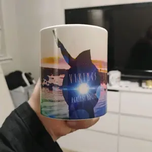 Vikings Against Racism Ceramic Mug with Vibrant Artwork and Inspirational Message for Daily Use Drinkware Reusable Washable Coffee Cup