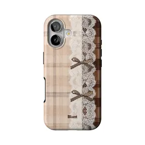 Toffee Print iPhone Case