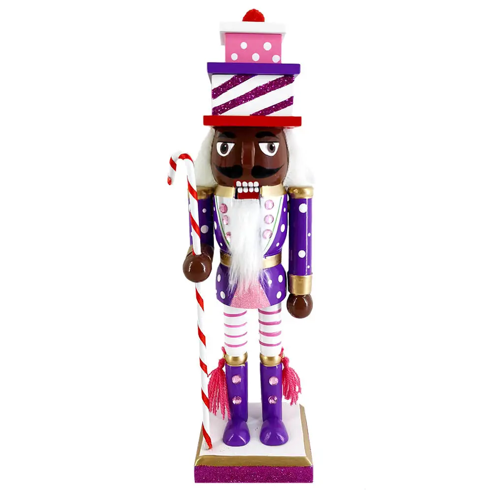 African American Christmas Nutcracker Candy Cane