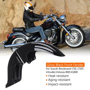 Front Mudguard Fender For Suzuki Boulevard C50 C50T Intruder Volusia VL800 VL400 2001-2017