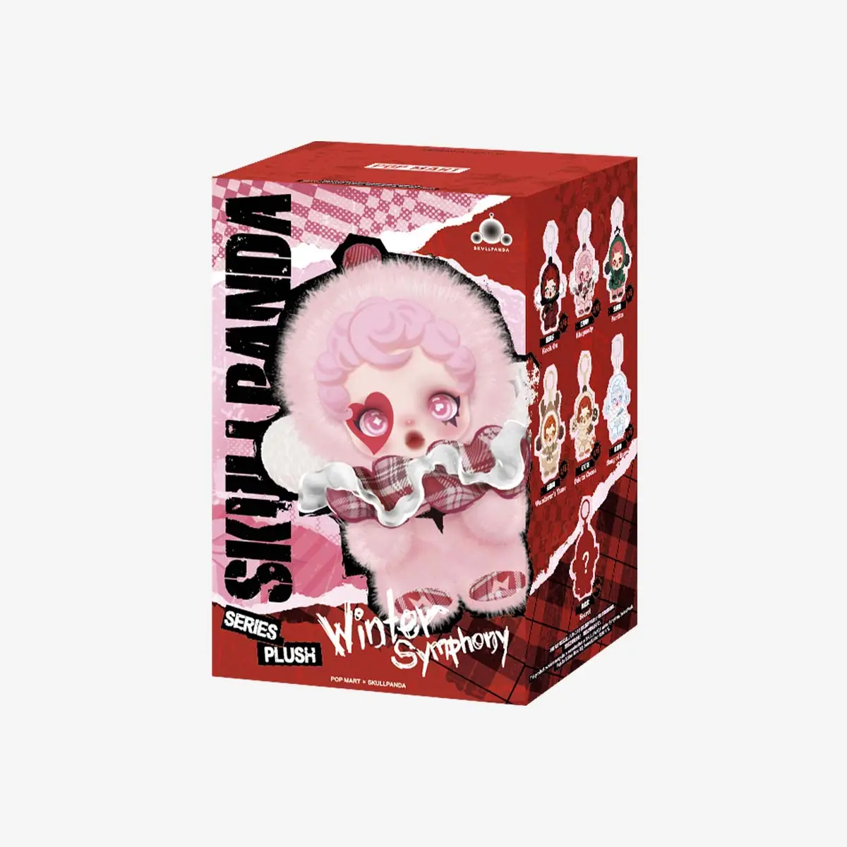 POP MART SKULLPANDA Winter Symphony Plush Doll Pendant Blind Box AUTHENTIC