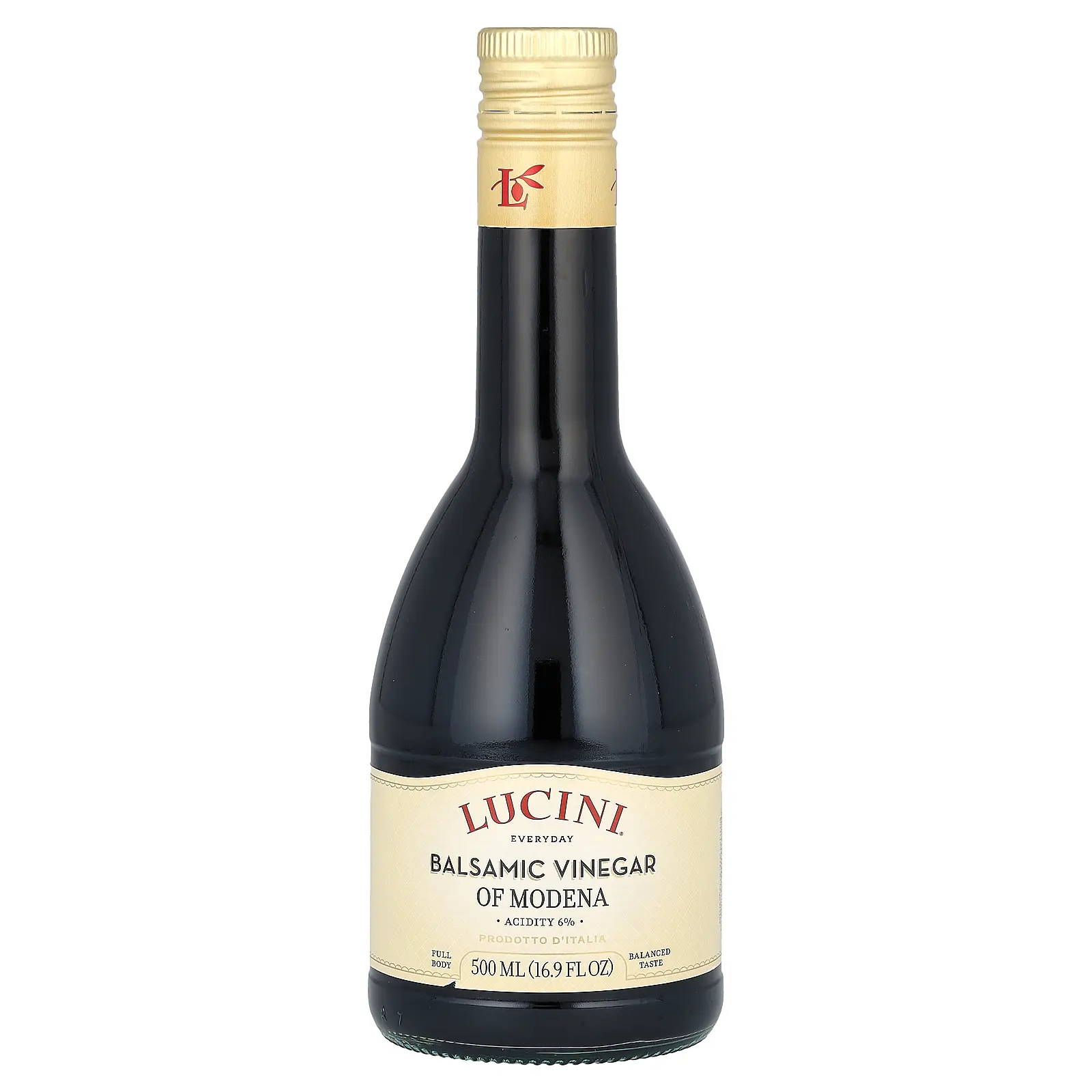 Lucini Everyday Balsamic Vinegar of Modena, 16.9 fl oz (500 ml)