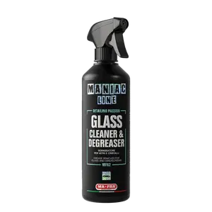 Maniac Line Glass Cleaner & Degreaser Spray | Ammonia-Free, Streak-Free | Tint Safe | 500ml