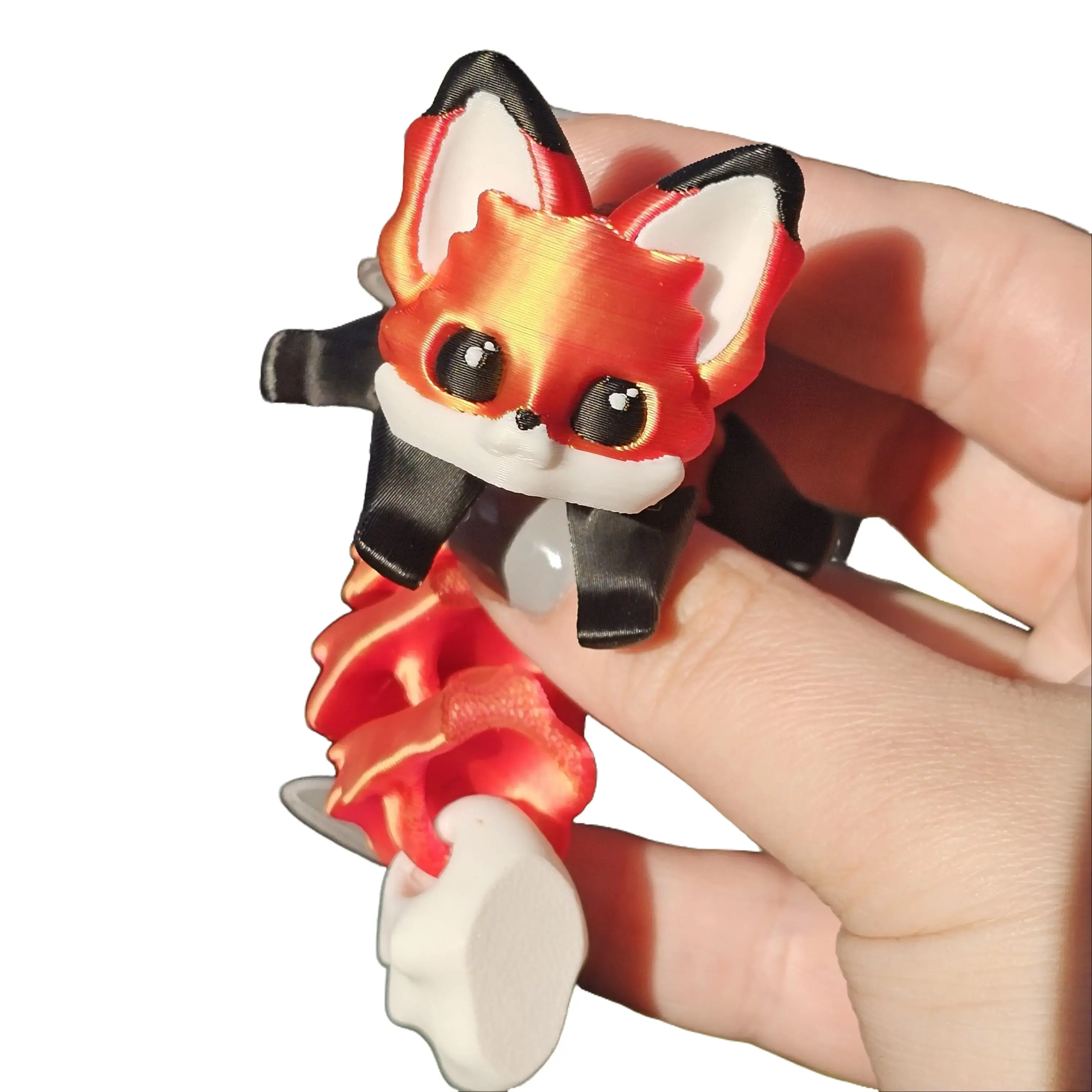 Vexxia Articulated Pocket Fox Figurine
