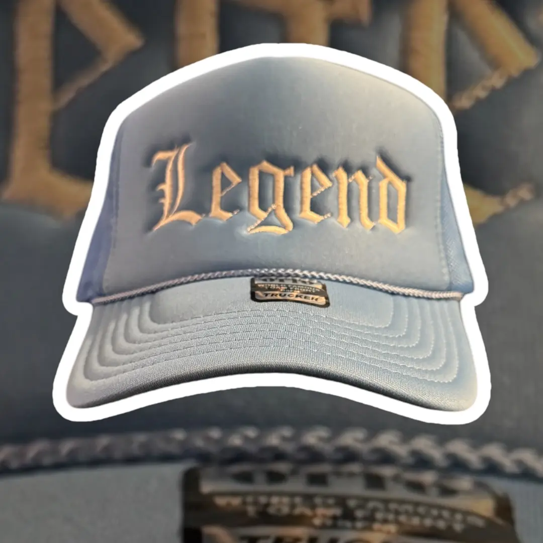 Legend Blue hat topi
