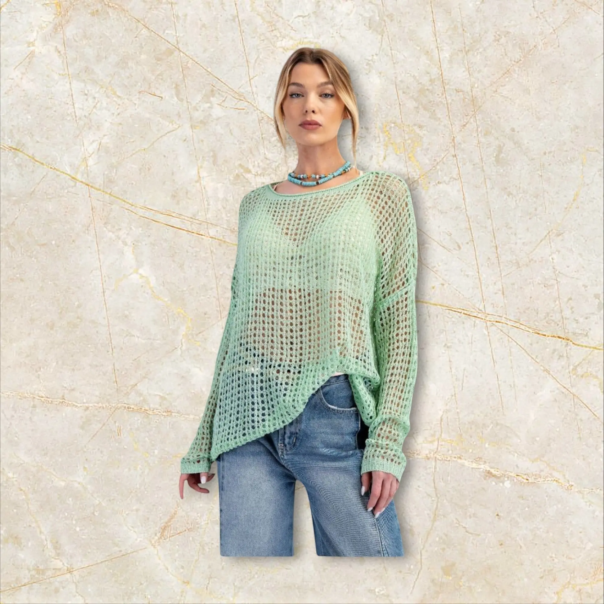 SAGE DRIFT SWEATER