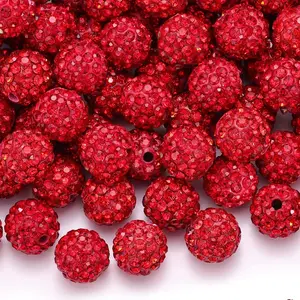 Sparkling Beads 20mm for bead-able pens decoration 5pcs