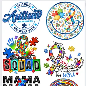 Autism premade DTF Gangsheet