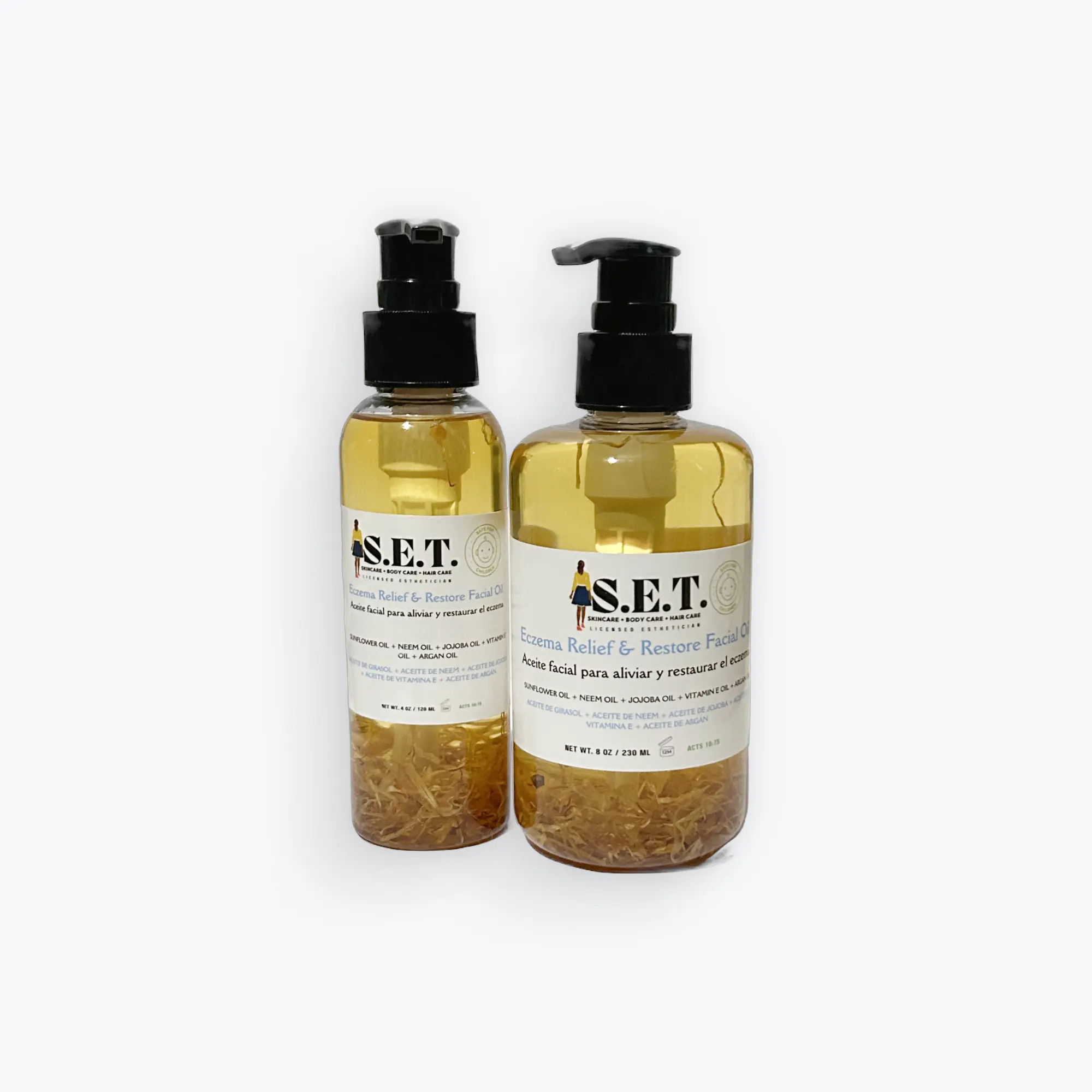 Eczema Relief & Restore Healing All Over Hand & Body Oil
