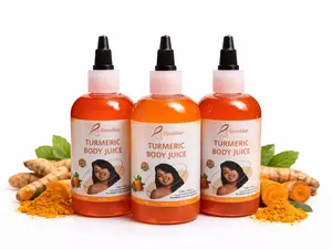 Turmeric Body Juice Pack of 3 - Natural Skin Care with Turmeric Extract for Moisturizing and Brightening Skin