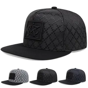 American Plaid 3D Logo Baseball Cap – Trendsetters Must-Get! Retro Texture, Maximize Street Attention