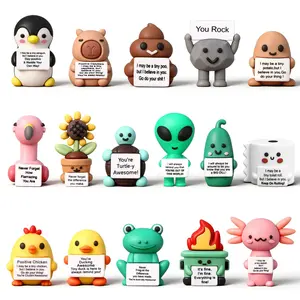 Graduation Gift You Rock Mini Figurine Class of 2026 Tiny Stone Statue Motivational Desktop Decor 3D Ornament Spread Love Emotional Support Employee Appreciation Positive Gifts for Office Workers Colleagues Students Graduation Party Favors Teacher's Day