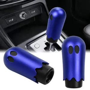Brand New JDM Universal Ghost Aluminum Blue Manual Car Gear Shift Knob Stick Shifter M8 M10 M12