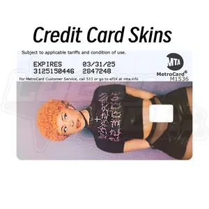 Eyes spies Metro Card skin cover decoration sticker for credit debit ebt